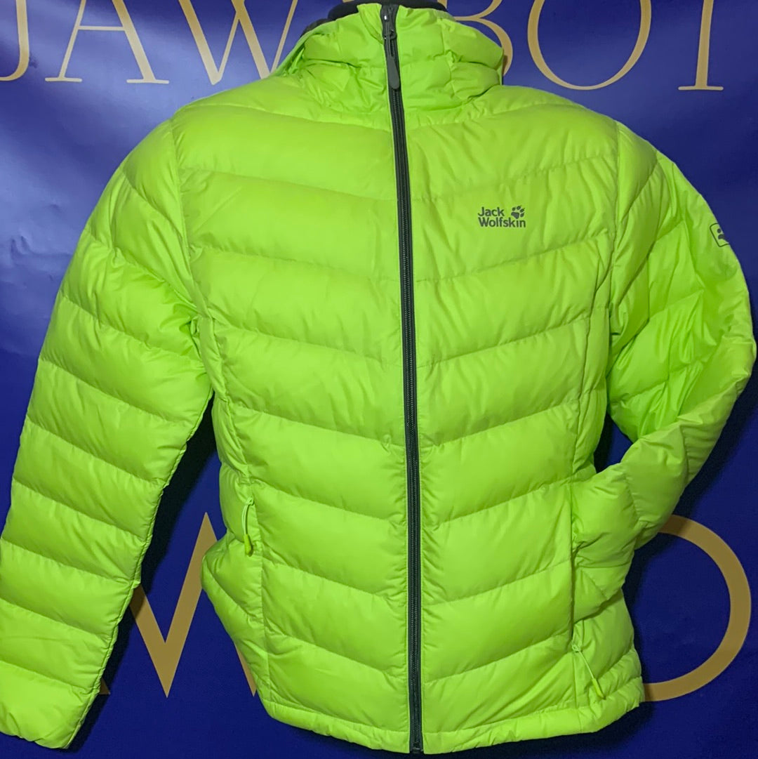 Jack wolfskin hotsell neon down jacket