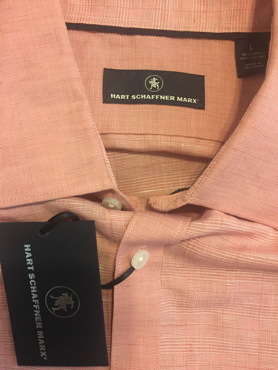 hart schaffner marx dress shirts Men's Large Hart SCHAFFNER LS Dress Shirt – JAWSBOT