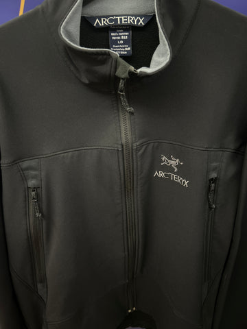 Men’s Large ARCTERYX Polartec Softshell Jacket Black
