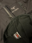 Men’s Large ARCTERYX Polartec Softshell Jacket Black