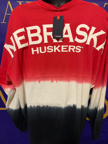 Nebraska Huskies XL Sweatshirt red white blue