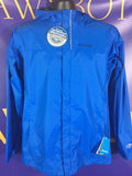 Kids Youth XL (18/20) Columbia Waterproof Jacket Blue Omni-Tech