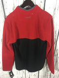 Men’s fleece Pullover Sweater Spyder Medium red black