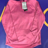 Kids Girls Youth Medium Under Armour Hoodie Sweater Pink ColdGear sweater