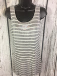 Women’s Medium Forever Dress Striped Sparkles