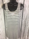 Women’s Medium Forever Dress Striped Sparkles