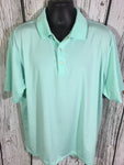 Men’s XL Peter MILLAR Polo Shirt Summer Comfort Blue Golf