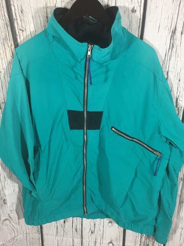 Men’s Vintage REI Rain Jacket XL Blue