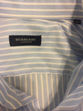 Men’s BURBERRY London 42/16.5 LS Dress Shirt Blue