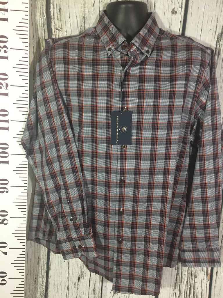 Men's Large Hart SCHAFFNER Marx LS Dress Shirt – JAWSBOT Men's Large Hart SCHAFFNER Marx LS Dress Shirt – JAWSBOT
