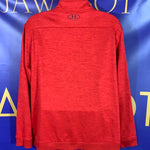 Men’s 2XL Under Armour Sweater Jacket Full zip red fleece