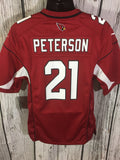 Men’s Small Arizona Cardinals #21 Peterson Jersey Nike