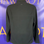 Men’s Large REI Fleece Sweater Full Zip Jacket Black