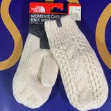 Women’s L/XL North Face Cable Knit Mitt White Glove