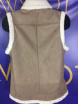 Women’s Large Ralph Lauren Vest Jacket Soft Brown