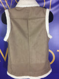 Women’s Large Ralph Lauren Vest Jacket Soft Brown