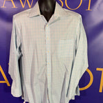 Men’s 16/32/33 Donald J Trump LS Button Up Shirt Blue