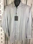 Men’s Large Thomas Dean LS Button Up Dress Shirt