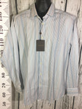 Men’s Large Thomas Dean LS Button Up Dress Shirt