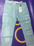 Men’s 34 FAIRPLAY LA Jeans Pants Teal Blue Cantar