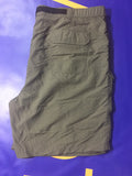 Men’s 44w Croft&Barrow Shorts Cargo Green Hiking Belt