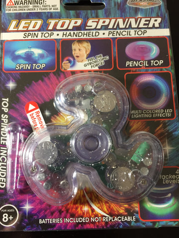 Kids Led Top Fidget Spinner Gear