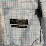 Men’s 16/32/33 Donald J Trump LS Button Up Shirt Blue