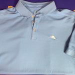 Men’s XL Tommy Bahama Polo Shirt Baby Blue SS