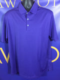 Men’s Large NikeGolf Polo Shirt Purple Dri-Fit