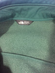 Men’s XXL North Face SoftShell Jacket Gray & Green APEX