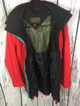 Men’s Small Vintage Eddie Bauer Rain Coat Gore-Tex Red