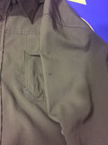 Men’s Large Eddie Bauer LS Button Up Shirt Brown