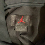 Men’s Medium AIR Jordan Hoodie Sweater Pullover Gold Stitch Black