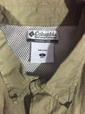 Men’s Large Columbia PFG Shirt Button Up Green