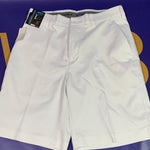 Men’s 30w Roundtree York Short Performance White Flat Classic