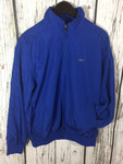 Men’s Jacket Greg Norman Pullover Blue Small