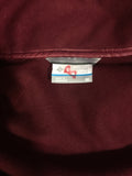 Women’s Medium Columbia Full Zip Jacket Maroon Sample