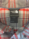 Men’s Medium The North Face LS Shirt Plaid Snap Button