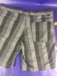 Men’s 40W North Face Shorts Gray Striped