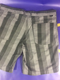 Men’s 40W North Face Shorts Gray Striped