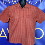 Men’s Medium REI Western Shirt Snap Button Up Red