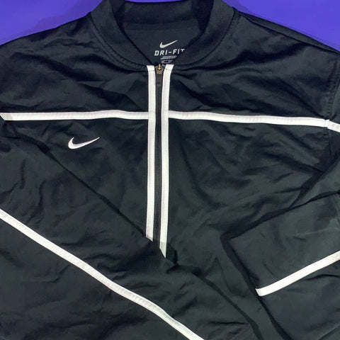 Men’s 3XL Nike  Dri-Fit Jacket Full Zip Sweater Black