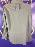 Men’s 2XL REI LS Sun Shirt Fishing Gray Button Up