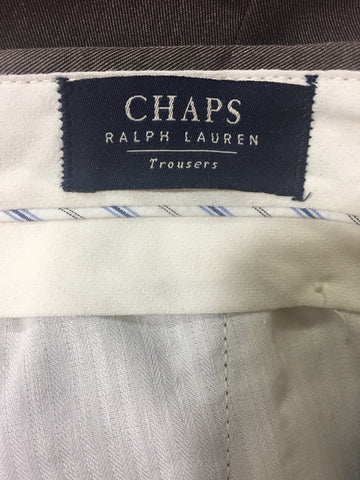 Men's 36x29 Ralph Lauren Chaps Trousers Dress Pants JAWSBOT Men's 36x29 Ralph Lauren Chaps Trousers Dress Pants JAWSBOT