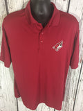 Men’s Large NHL Coyotes Polo Shirt Antigua