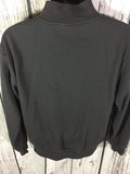 Men’s Large 1/4 Zip Pullover Sweater ASU Devils Grey