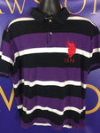 Men’s XXL USPA Polo Shirt Large Logo Purple