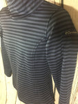 Women’s XS Columbia Pullover Sweater Blue Striped