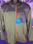 Men’s XXL Columbia Full Zip Hoodie Sweater Green