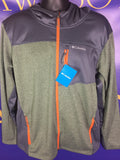 Men’s XXL Columbia Full Zip Hoodie Sweater Green